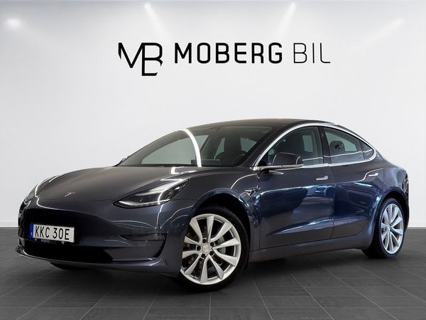 Tesla Model 3 Long Range 440hk Pano Läder B-Kamera Navi 19" - 2019