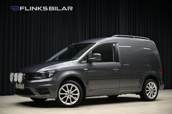 Volkswagen Caddy 1.6 TDI 75HK Nedlackad|Drag|Värmare|Backkamera|NyKamrem - 2016