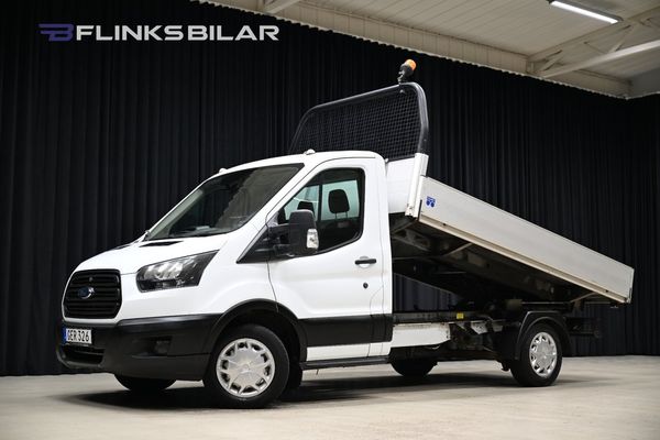 Ford Transit 310 2.0 TDCi 130HK L3 Flak|Tipp|Tippflak|NyKamrem|Moms - 2017