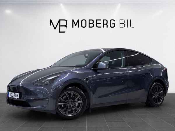 Tesla Model Y Long Range AWD 514hk Pano Läder Drag Navi - 2022