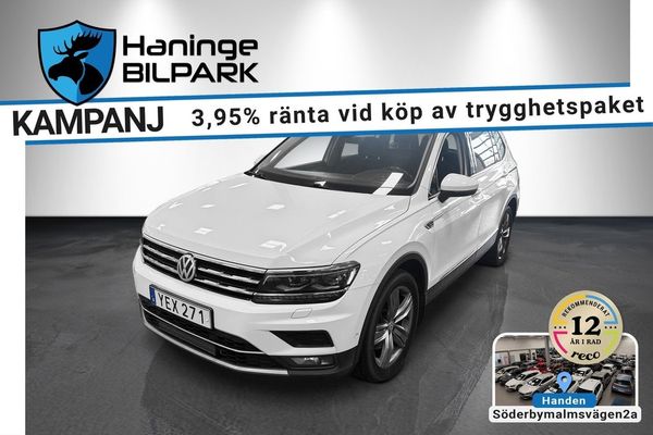 Volkswagen Tiguan Allspace 7-sits 2.0 TDI DPF 4M GT/SUPERDEAL FR 3.95% - 2018