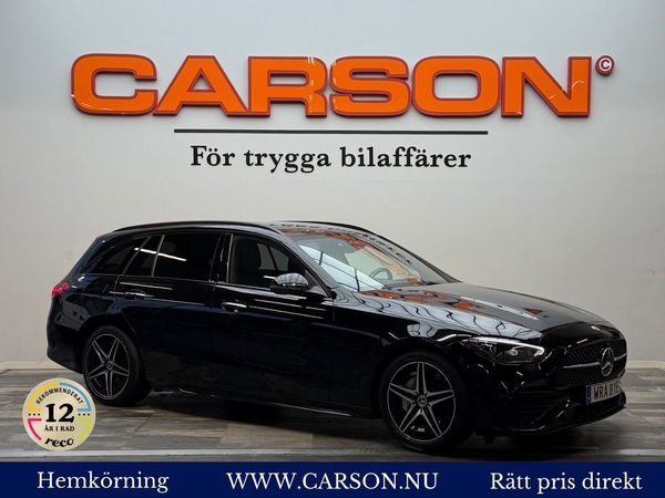 Mercedes C220 d T d 4M AMG Line 360° Carplay Nightpackage Adv-Sound - 2025