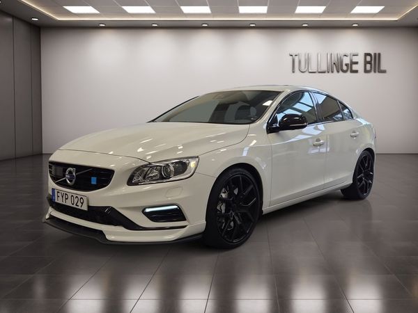 Volvo S60 Polestar T6 AWD 350HK H/K Taklucka Backamera Navi 20" - 2016