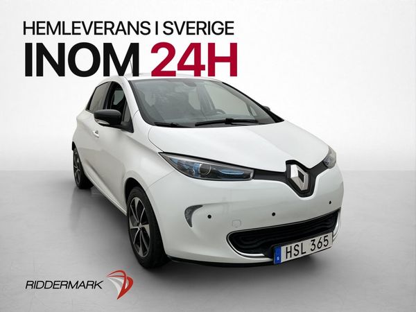 Renault Zoe R90 41 kWh 92hk FRIKÖPT-BATTERI Kamera Navi - 2018