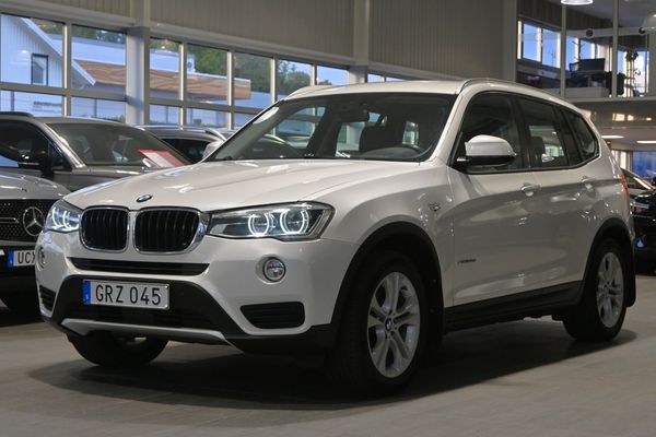 BMW X3 xDrive20d 190hk Aut Innovation Pack HUD Navi Drag - 2016