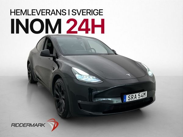 Tesla Model Y Long Range AWD 1-Brukare Drag MOMS Värmare - 2023