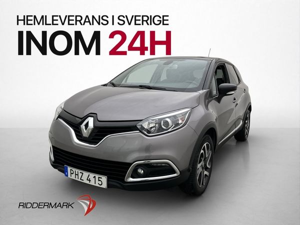 Renault Captur 1.2 TCe EDC Värmare Navi Farth. P-Sensor BT - 2017