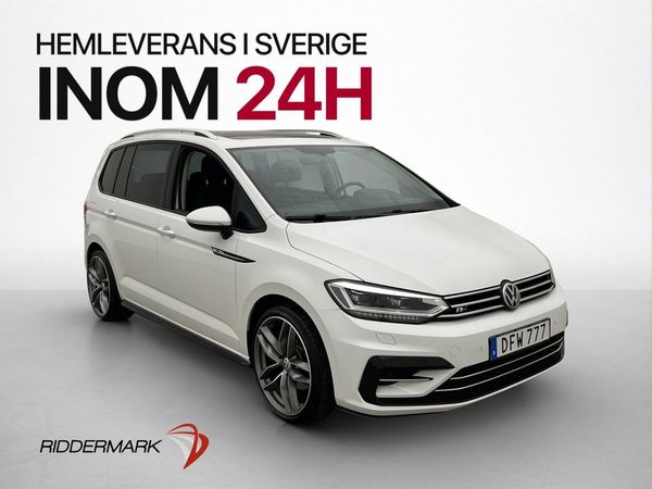 Volkswagen Touran 1.4 TSI R-Line 7-Sits Pano Värmare Massage - 2018