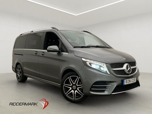 Mercedes V300 d 4MATIC AMG Värm Burm 360° El-Dörr Moms - 2020