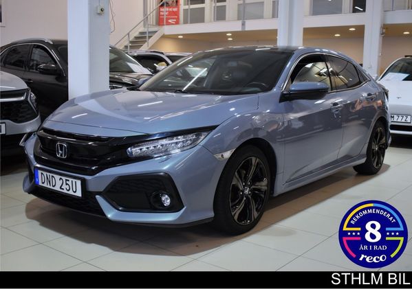 Honda Civic 1.0 CVT Executive Ny kamrem Navi Pano Läder Carplay - 2018