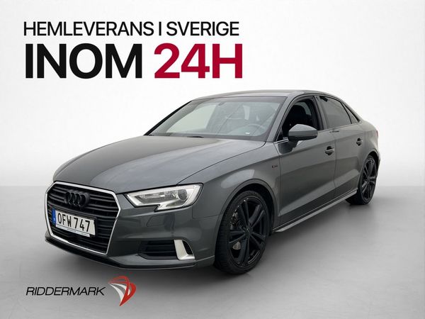 Audi A3 TFSI S Line Cockpit Navi Bluetooth Dragkrok - 2017