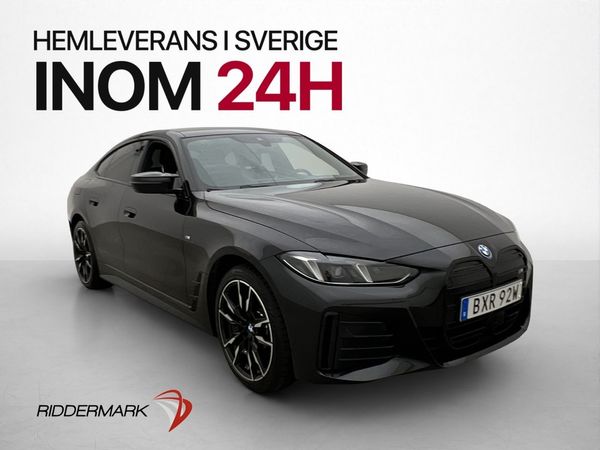 BMW i4 M50 xDrive 544hk M-Sport H/K Drag Kamera Läder Elstol - 2025
