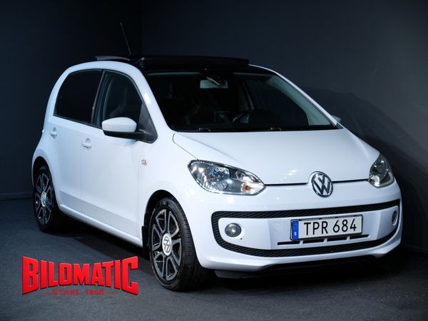Volkswagen Up 1.0MPI High 5D Panorama NAV Farthållare S+V-Hju - 2013