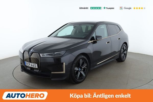 BMW iX xDrive40 / 360, CarPlay, H/K, Dragkrok - 2022