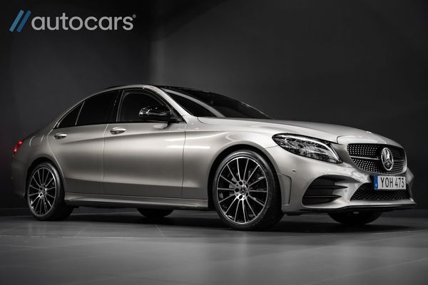 Mercedes C220 d 9G AMG | Panorama | D-Värmare|Navigation|Drag|19" - 2019