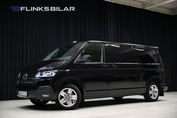 Volkswagen Transporter TDI DSG 204HK L2 Dubbeldörr|Inredd|Nedlackad|LED|SeUtr! - 2023