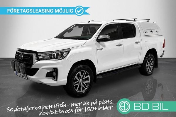 Toyota Hilux Ultimate 2.4 AWD M-värmare Backkamera Drag Helskinn - 2019
