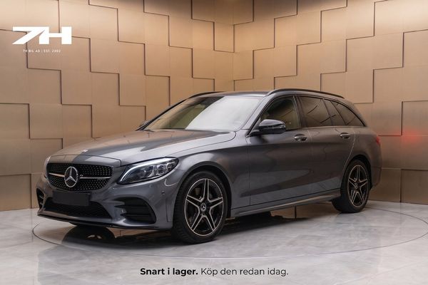Mercedes C300 T de AMG Night / Drag / B.Kam / Värmare / Multibeam - 2021