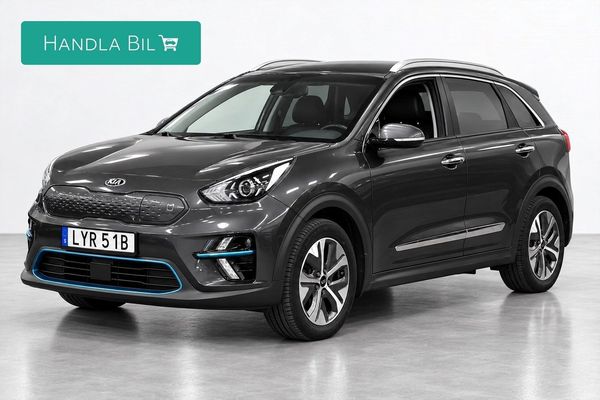 Kia e-Niro 64 kWh Advance AdaptivF Rattv Navi B-kam Nybes Drag - 2021