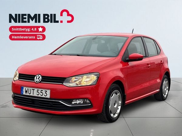 Volkswagen Polo 5-dörrar 1.2 TSI BMT Base Automat/M-värmare/S&V-däck - 2017
