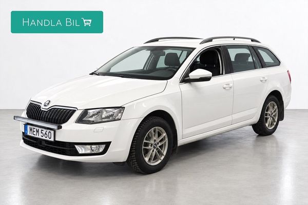 Skoda Octavia Kombi 1.6 TDI 4x4 M-Värmare Drag Ledramp SoV-ingår - 2017
