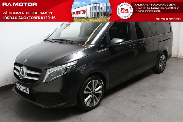 Mercedes V220 220d 3.1t 9G-Tronic 163hk I 360°-kamera I Drag I 7-sits - 2019