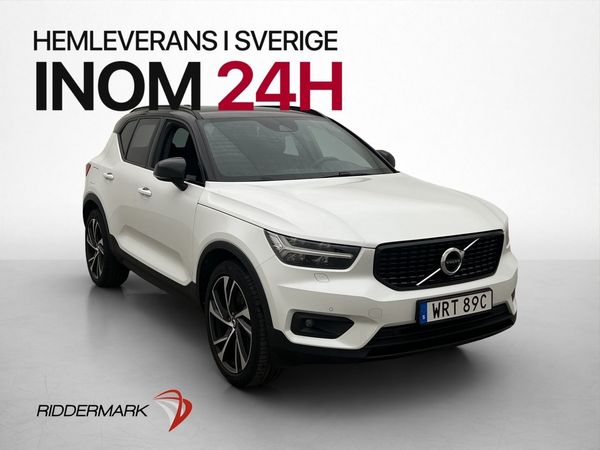 Volvo XC40 T4 Recharge 211hk R-Design Kamera Skinn Drag VOC - 2021