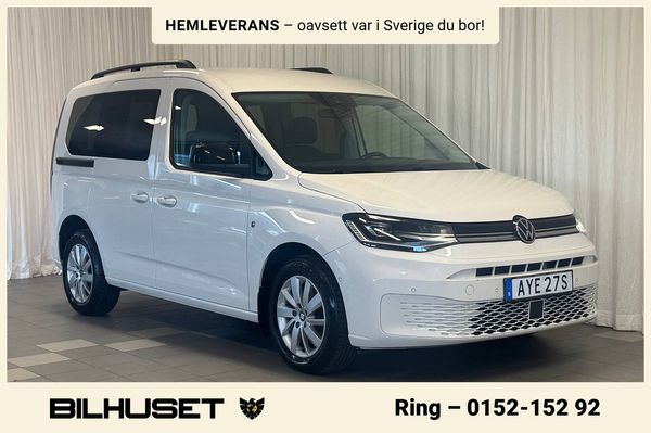 Volkswagen Caddy 2.0 TDI LIFE AUT COCKPIT LED VÄRMARE DRAG - 2024