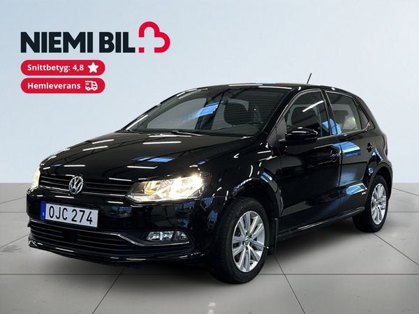 Volkswagen Polo 5-dörrar 1.2 TSI S&V-hjul/BT/360kr skatt - 2017