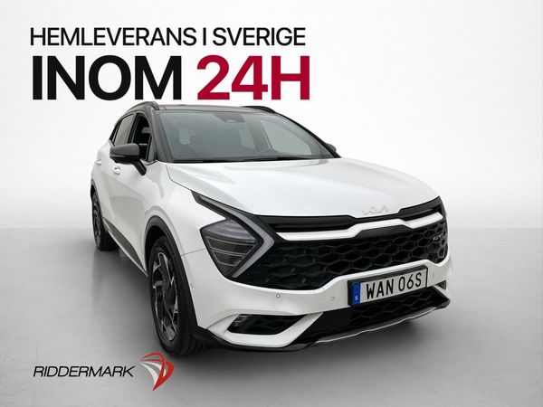 Kia Sportage PHEV 265hk AWD GT-Line Pano 360° H/K Navi Skinn - 2022