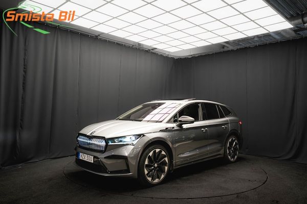 Skoda Enyaq 80x SPORTLINE CRYSTAL PANO DRAG 21' 360 HUD ELSTOL MOMS - 2023