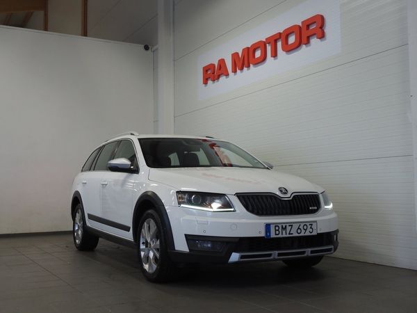 Skoda Octavia Scout 2.0 TDI 150hk 4x4 | Drag | D-värm | Navi | - 2015
