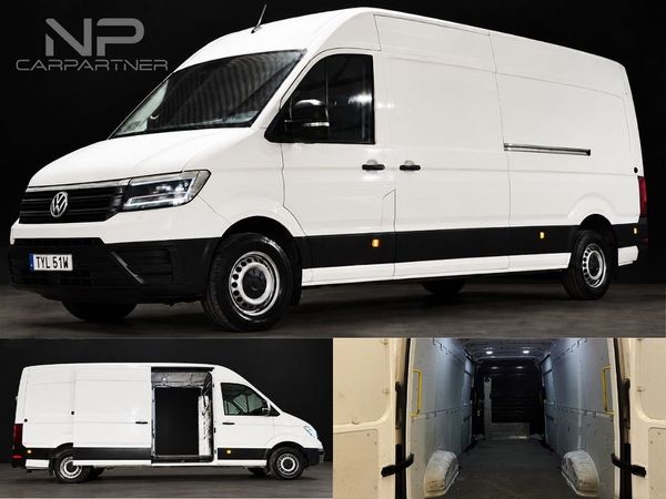Volkswagen Crafter L4H3|LÅNG|2xSKJUTDÖRRAR|MOMS|VÄLSERVAD|Värmare|3-Sits| - 2023