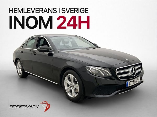 Mercedes E200 d Avantgarde Halvskinn 360° CarPlay - 2018