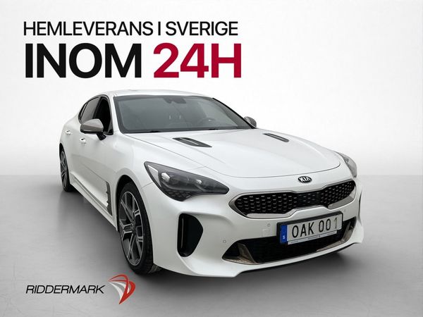 Kia Stinger AWD 200hk GT-Line 360° Navi Rattvärme CarPlay - 2018