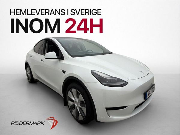 Tesla Model Y Standard Range Värmepump Rattvärme Navi MOMS - 2023