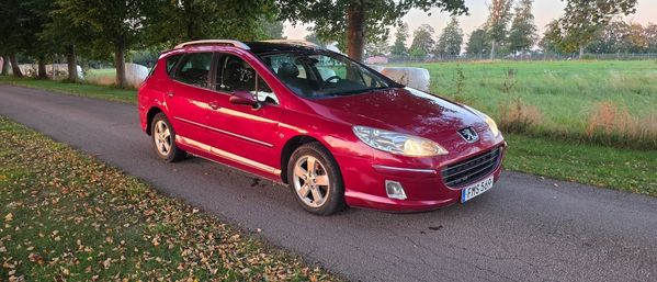 Peugeot 407 SW 1.6 HDi Svensksåld, Dragkrok, Panorama - 2007