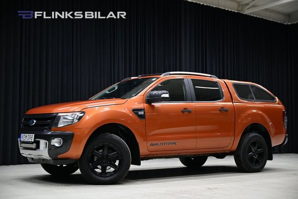 Ford Ranger 3.2 TDCi 200HK Automat|Wildtrack|Kåpa|Drag|DIFF|Leasbar - 2016