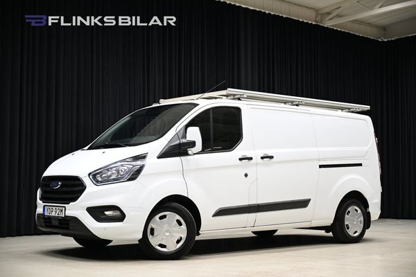 Ford Transit Custom 170HK L2 Inredd|Dubbeldörr|Takkorg|Moms|NyKamrem - 2021