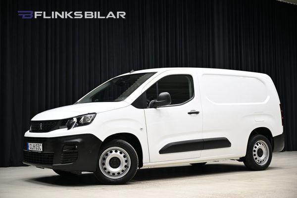 Peugeot Partner 130HK L2 Automat|Dragkrok|FjärrstyrdVärmare|PDC|Leasbar - 2021