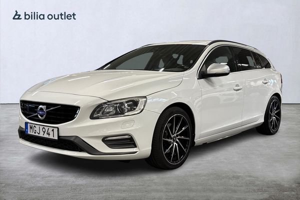 Volvo V60 D4 R-Design BE 190hk Navi Drag P-värm BLIS KamremBytt - 2016