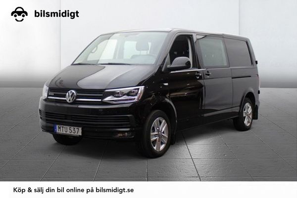 Volkswagen Transporter TwinCab T32 2.0 TDI 4M Komfort Drag Värmare 5sits 204hk - 2017