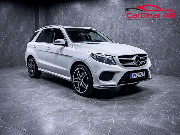 Mercedes GLE350 d d 4M 9G-Tronic AMG Line 360° Skinn Döda vinkel MOMS - 2017