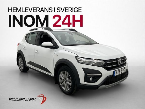 Dacia Sandero Stepway Farthållare Rails Isofix Svensksåld - 2021
