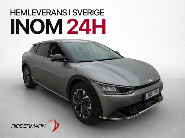 Kia EV6 77.4 kWh PLUS 360° Skinn MOMS CarPlay Drag - 2023
