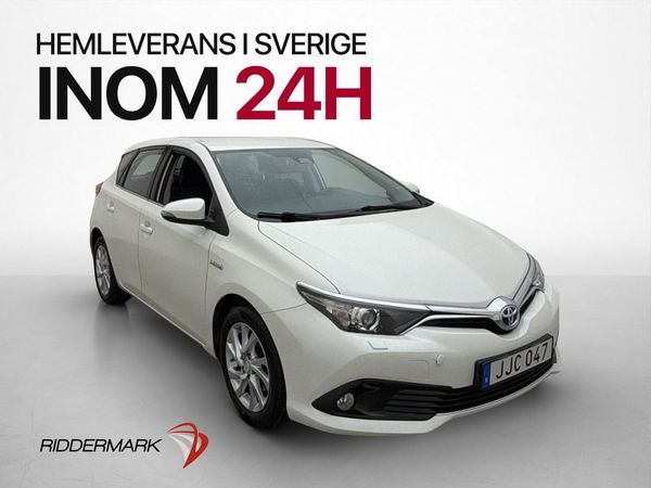 Toyota Auris Hybrid Active M/K-Värm Kamera Navi Farthållare - 2017