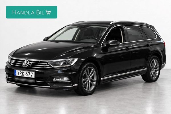 Volkswagen Passat Sportscombi 2.0 R-Line D-värm Skinn/Alcantara B-kam Nys - 2018