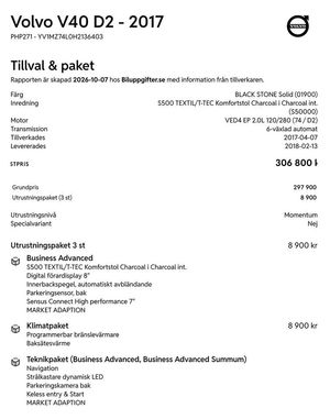 Volvo V40 bild 15