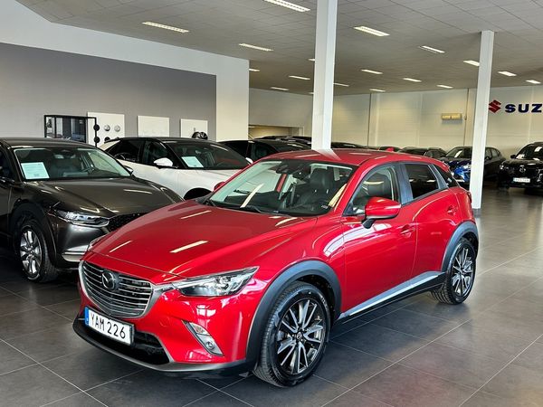 Mazda CX-3 Optimum | B-Kamera | HuD | BOSE | Navi | Skinn | V-Hjul - 2015