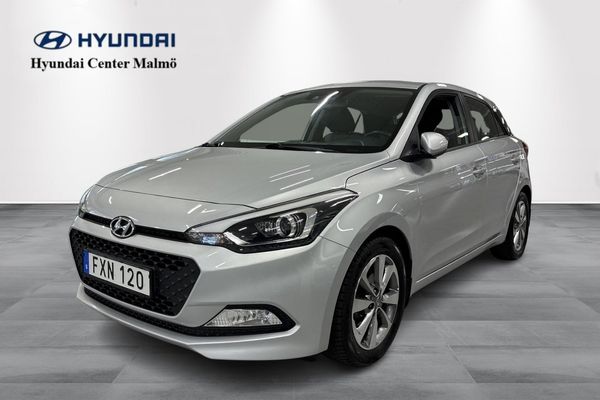 Hyundai i20 1.4 101hk 6vxl manuell Premium - 2016